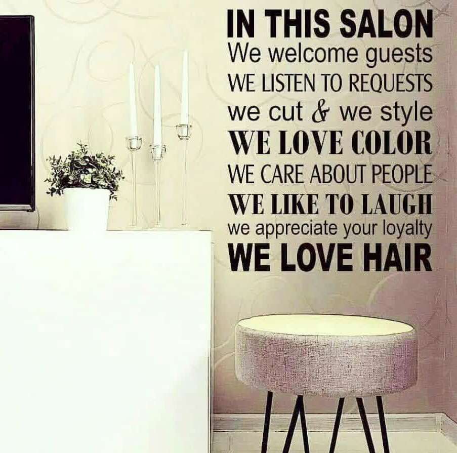 تابلو دیواری برای سالن رنگ مو ف دکور برای سالن مو ، 